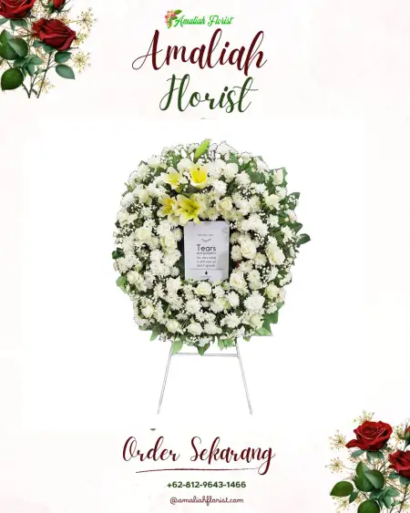 Krans Bunga Duka Permata